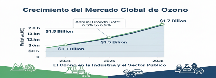 Mercado de ozono a nivel mundial: